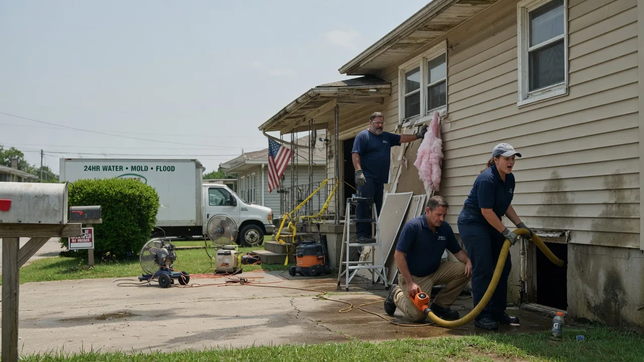 Water Damage Repair in Morgantown, IN near me